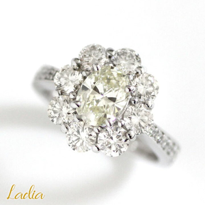 楽天市場】ダイヤモンド ダイヤ リング 1.007ct Pt プラチナ Pt900 
