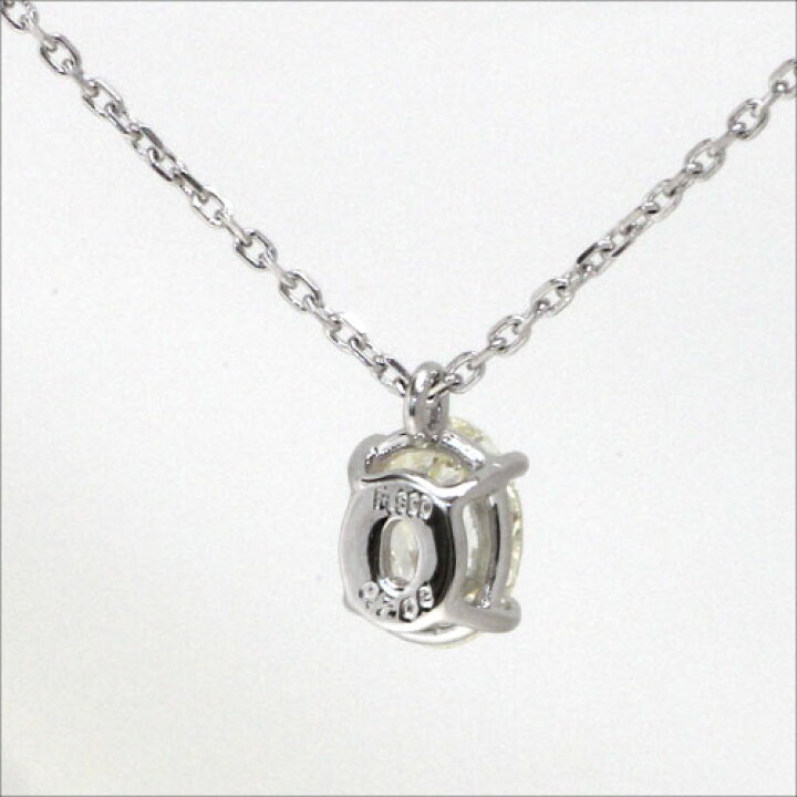 楽天市場】ダイヤモンド ネックレス オーバル 0.720ct Kカラー SI-2 
