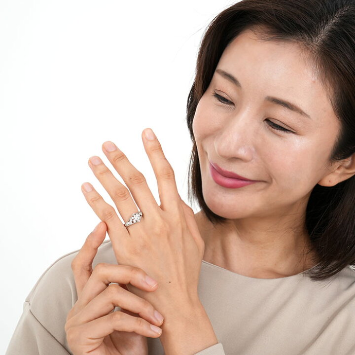 楽天市場】ダイヤモンド リング Pt900 マーキースカット 0.302ct F 