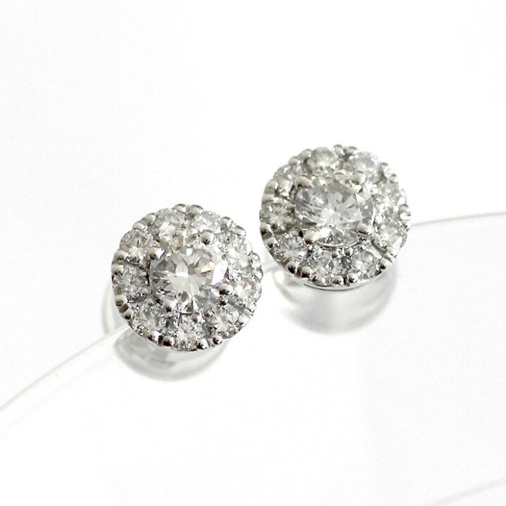 楽天市場】【10％OFF☆スーパーSALE限定】ダイヤモンド ピアス 計0.5ct 