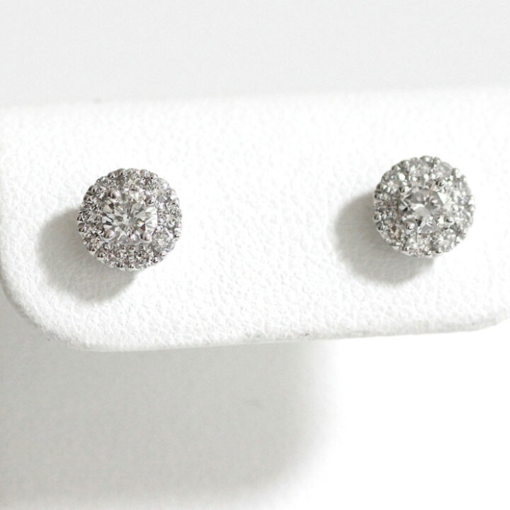 楽天市場】【10％OFF☆スーパーSALE限定】ダイヤモンド ピアス 計0.5ct 
