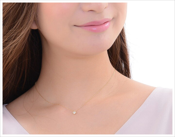 楽天市場】ダイヤモンド ネックレス プリンセスカット 0.3ct VLY SI 