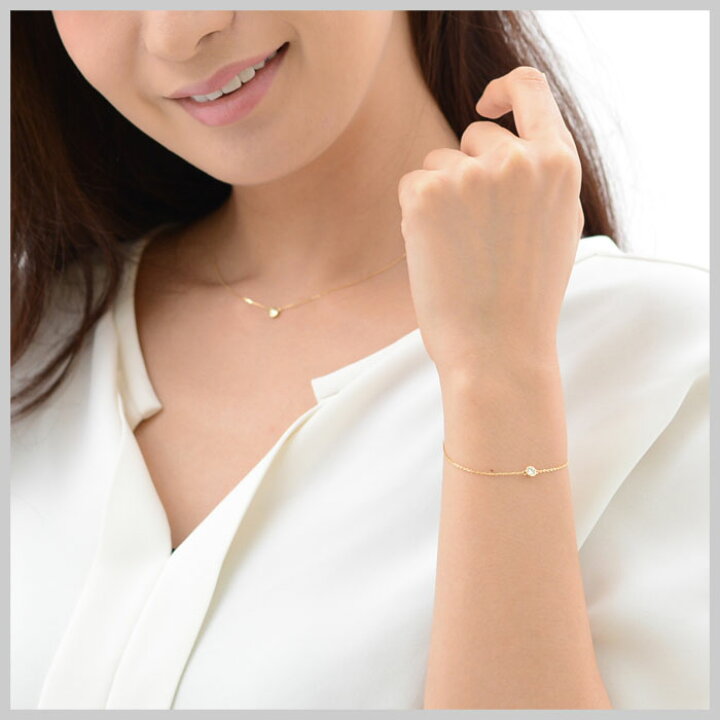 楽天市場】ダイヤモンド ブレスレット 0.18ct 天然ダイヤ ダイヤ  