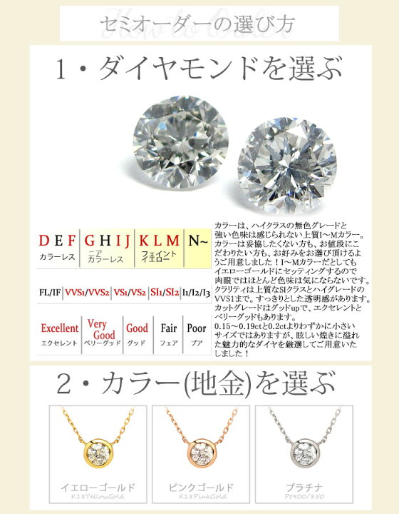 楽天市場】【円高還元SALE 値下げしました】一粒ダイヤ ネックレス  