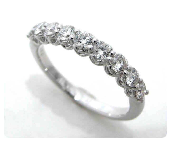 楽天市場】ダイヤモンド エタニティ リング プラチナ 0.5ct Pt900 天然 