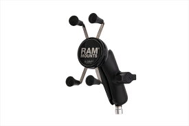 バイクパーツRAM MOUNTS(ラムマウント) ジムニー専用スマートフォンホルダー Xグリップ S ＆M8ボルトベースセット 標準アーム 1インチボールRAM-PL204550646289766