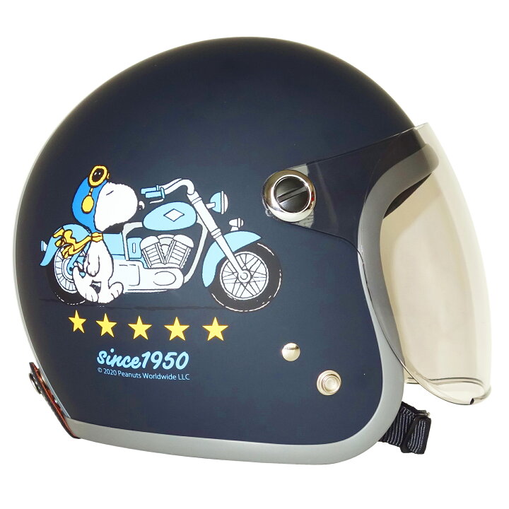 楽天市場】バイクヘルメットAXS(アークス)スヌーピー ジェット 