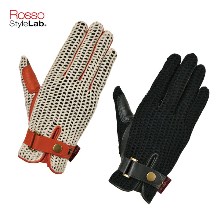 楽天市場 セールバイク用グローブ レディース人気 おすすめ 大きいサイズ 小さいサイズ 黒 オレンジ 春夏rosso Stylelab ロッソスタイルラボ ドライビングメッシュグローブ Rsg 314 取寄品 レディースバイクバイコオンライン