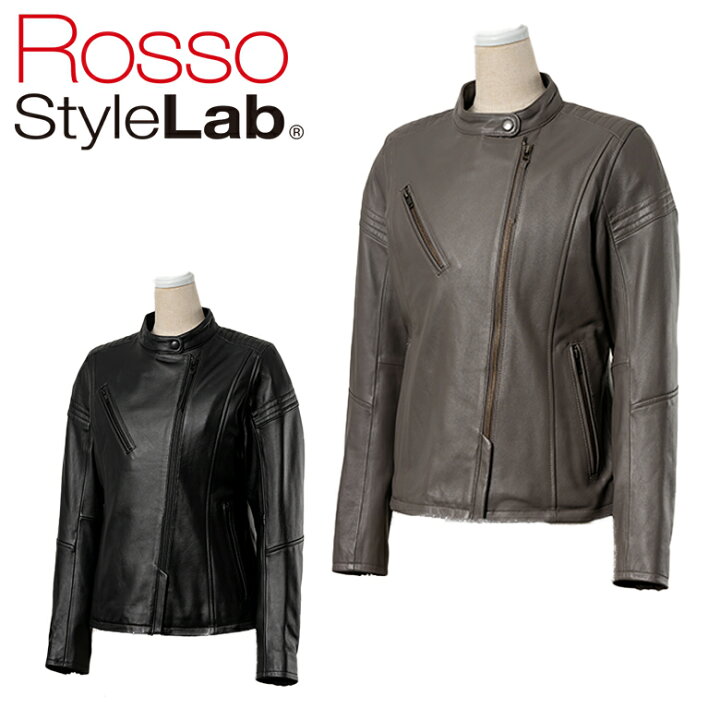 楽天市場】レディースバイクジャケットROSSO STYLELAB(ロッソスタイル 