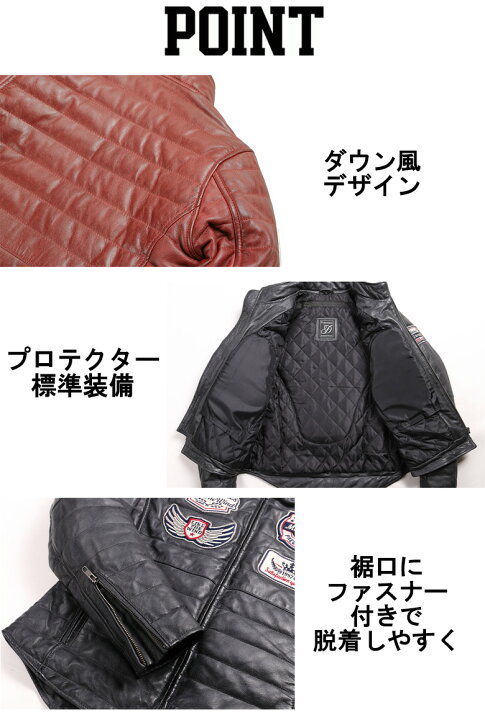 楽天市場】バイクジャケットDEGNER(デグナー)レディースレザー 