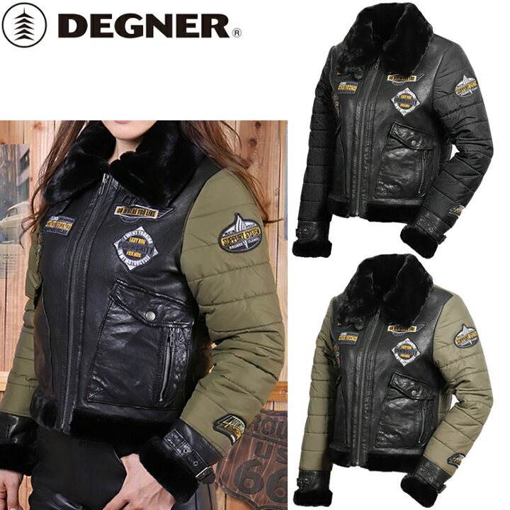 楽天市場】バイクジャケットDEGNER(デグナー)レディースレザー 