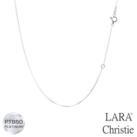 【10%OFF スーパーセール】 ララクリスティー ネックレス チェーン ベネチアン レディース プラチナ PT850 lc70-0001 LARA Christie