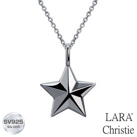 ララクリスティー ネックレス メンズ ステラ ネックレス[ BLACK Label ] シルバー ネックレス メンズ LARA Christie