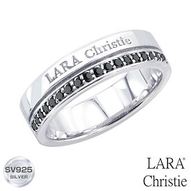 ララクリスティー リング 指輪 メンズ トラディショナルリング[ BLACK Label ] シルバー リング メンズ 15号 17号 19号 21号 23号 LARA Christie