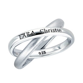 ララクリスティー リング 指輪 レディース シルバー ロンド WHITE Label r3871-w 7号 9号 11号 13号 15号 LARA Christie