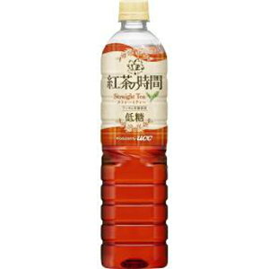 UCC 紅茶の時間ストレート低糖P900ml×12