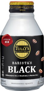 ɓ@TULLYfS COFFEE BARISTAfS BLACK {g 285ml×24