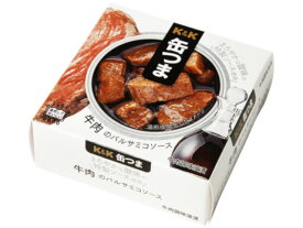 K&K 缶つま 牛肉のバルサミコソース 70g ×24