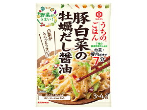 キッコーマン 豚白菜の牡蠣だし醤油 72g x10