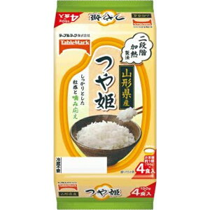 テーブルM たきたてご飯山形県産 つや姫 分割4食×8