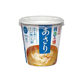 マルコメ　カップ料亭の味あさり1食×6