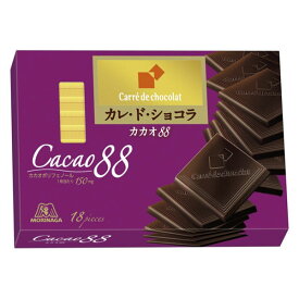 森永　カレ・ド・ショコラ　カカオ88　18枚×6