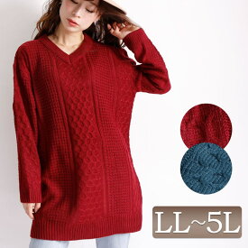 楽天市場 赤 ニットの通販