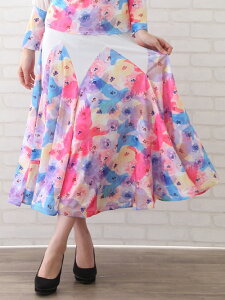 ��������2�`4���㓞�� �Ќ��_���X�ߑ� �X�J�[�g �G��X�J�[�g ���\�� �y�퉉�t�ȂǃX�e�[�W�ߑ��ɃG���K���g�ȃV���G�b�g�̕G��J�[�g M�T�C�YL�T�C�Y �v�����g�G��X�J�[�g ���n�t�� ���u