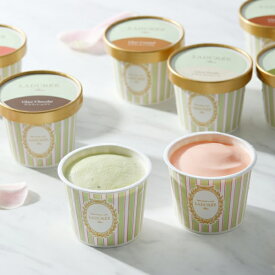 【LADUREE 公式】 ラデュレ アイスクリーム アイス & ソルベ 6個入り マカロン マカロンアイス スイーツ お菓子 洋菓子 プレゼント お返し ギフト 贈り物 手土産 詰め合わせ お中元