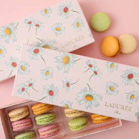 【LADUREE 公式】 ラデュレ マルグリット マカロン 12個入り 送料無料 スイーツ ギフト プレゼント お祝い お礼 お返し 通販 贈り物 詰め合わせ BOX お菓子 焼き菓子 洋菓子 有名