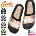 【9/1クーポンで5％OFF】アーニーアーノルドパーマー シャワーサンダル レディース おしゃれ かわいい 歩きやすい ロゴ Arnie Arnold Palmer AN5002 サンダル 靴 【2204L】送料無料