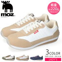 【8/5はクーポンで5%OFF】moz モズ スニーカー レディース 歩きやすい 履きやすい 疲れない おしゃれ かわいい 軽い 軽量 通勤 通学 ウォーキング シューズ 春 夏 靴【MZ-30262305L】