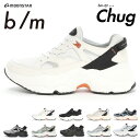 【28H限定10%クーポン】ムーンスター B/M スニーカー レディース 歩きやすい 疲れない 軽量 B/M 01 チャグ 厚底 2E 白 黒 BM ビーエム ダッドシューズ 靴【2501L】