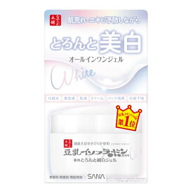 【医薬部外品】サナ　なめらか本舗　とろんと濃ジェル　薬用美白　N　100g