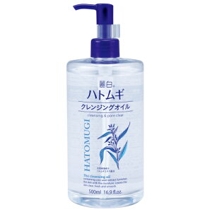 麗白 ハトムギ クレンジングオイル 500mL 熊野油脂
