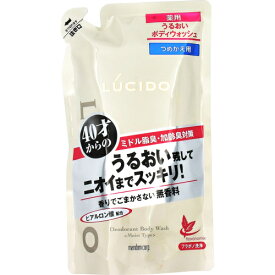 【医薬部外品】ルシード　薬用デオドラント　ボディウォッシュ　うるおい　詰替え　380ml