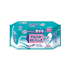 リフレ 流せる柔らかお尻ふき 90枚※取り寄せ商品 返品不可