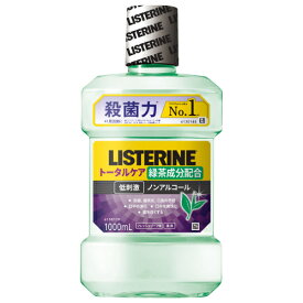 【医薬部外品】薬用　リステリン　トータルケア　グリーンティー　1000ml