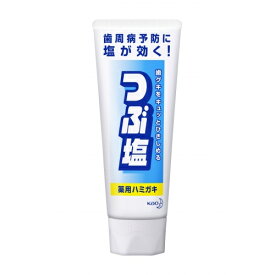 【医薬部外品】花王　つぶ塩　薬用ハミガキ　スタンディングチューブ　180g