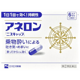 【第(2)類医薬品】アネロン「ニスキャップ」6カプセル