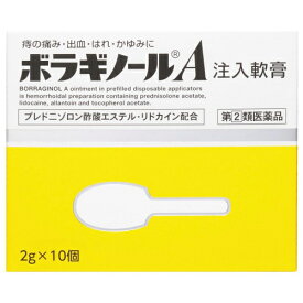 【第(2)類医薬品】ボラギノールA注入軟膏（2g×10個）