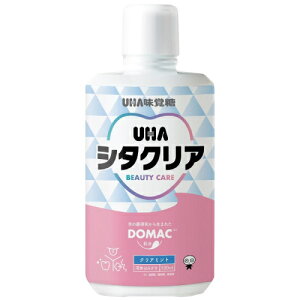 UHA味覚糖 UHAシタクリア液体はみがき クリアミント 500ml