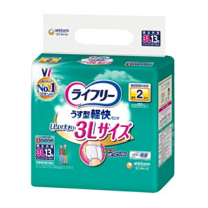 ユニチャーム ライフリー うす型軽快パンツ 男女共用 3L 13枚