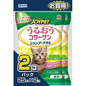 HappyPet シャンプータオル 猫用 25枚 2P
