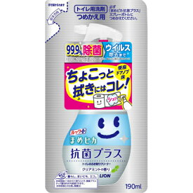 ルック　まめピカ　抗菌プラス　トイレのふき取りクリーナー　つめかえ用　190ml