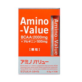 アミノバリュー　サプリメントスタイル（4.5g×10袋入）×2個※取り寄せ商品　返品不可