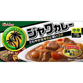 ハウス　ジャワカレー中辛　185g×10個