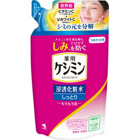 【医薬部外品】小林製薬　ケシミン　浸透化粧水　しっとりもちもち肌　詰替　140ml