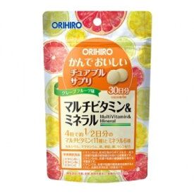 オリヒロ　かんでおいしいチュアブルサプリ　マルチビタミン＆ミネラル　120粒