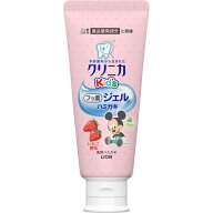 【医薬部外品】ライオン　クリニカ　Kid's　キッズ　ジェルハミガキ　いちご　60g　歯磨き粉　子供用※取…
